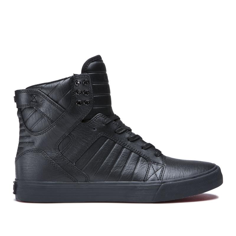 Zapatillas Altas Supra Argentina Hombre - SKYTOP Negras (RAWNI-1857)